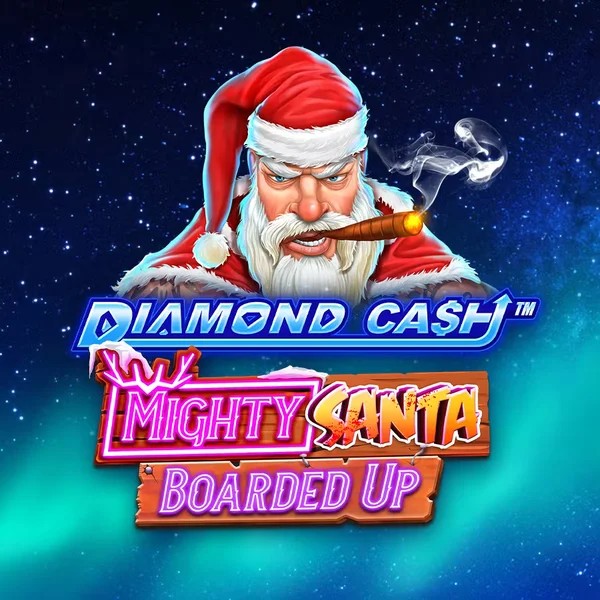 Play the Diamond Cash Mighty Santa Boarded Up slot by Greentube on GQbet Casino