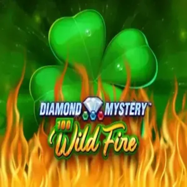 Official Slots logo: Diamond Mystery 100 Wild Fire by Greentube at GQbet Casino