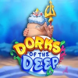Dorks of the Deep slot logo by Hacksaw Gaming at GQbet CasinoDorks of the Deep