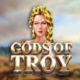 Gods of Troy by Red Tiger Gaming, showcased at gq-bett.nl – game logo