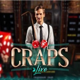 Live Craps game by Evolution – logo hosted on GQbet Casino